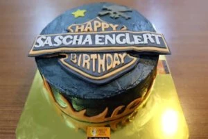 Chocco Junn Chiang Mai super hero birthday cake