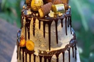 Khaofang cafe chiang mai chocolate birthday cake