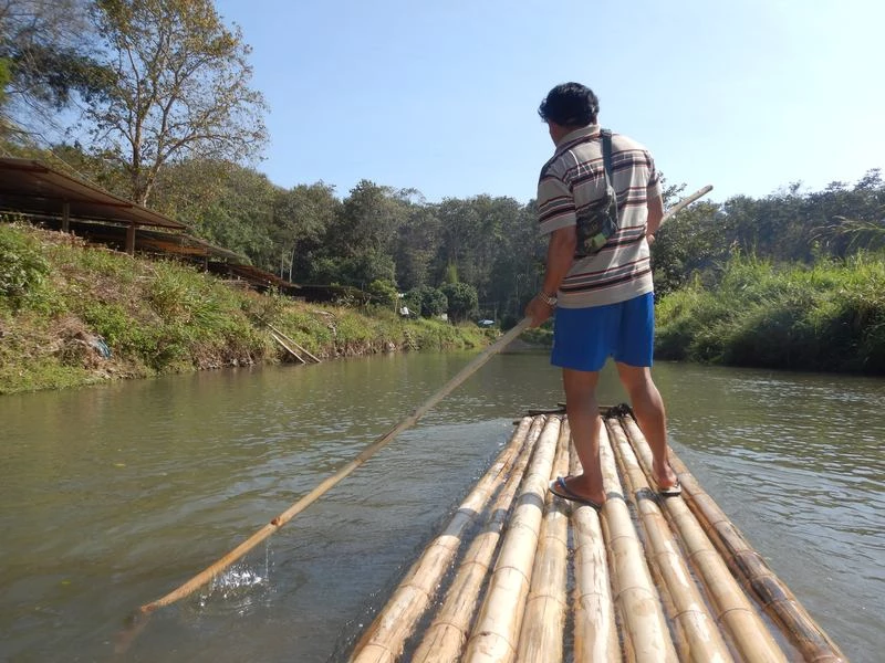 Go Bamboo Rafting in Chiang Mai and Feed Elephants - Chiang Mai Family ...