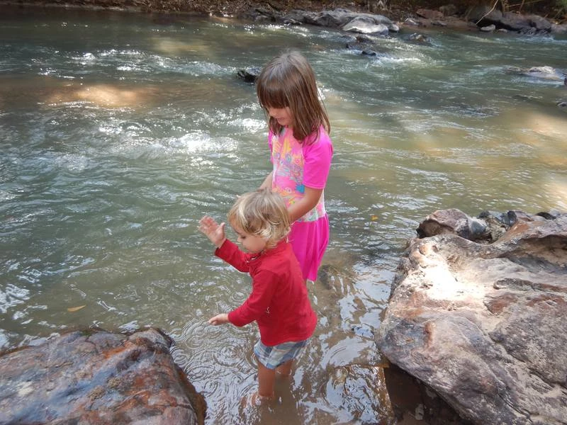 Play in the river Chiang Mai