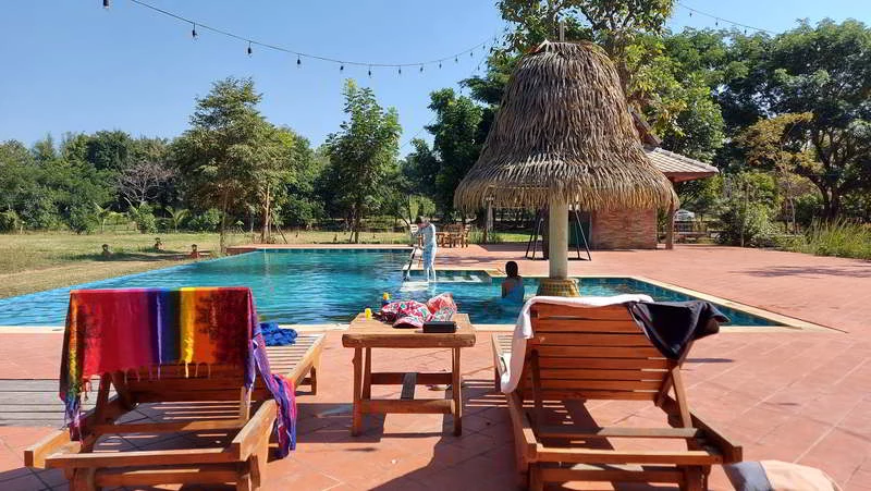 Karin Resort swimming pool Chiang Mai 2