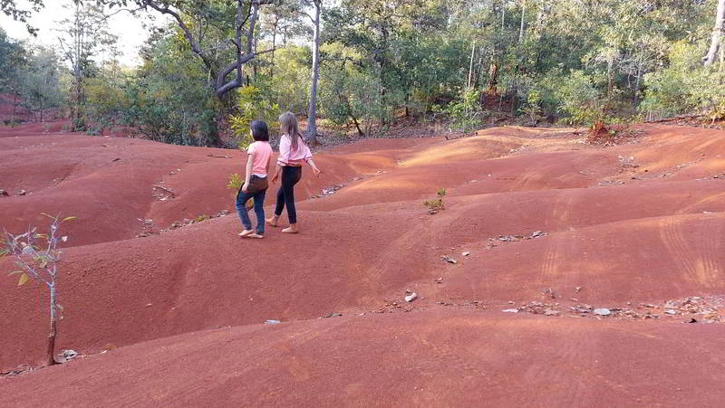 Red sands desert Chiang Mai