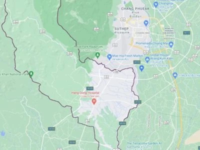 Hang Dong Map