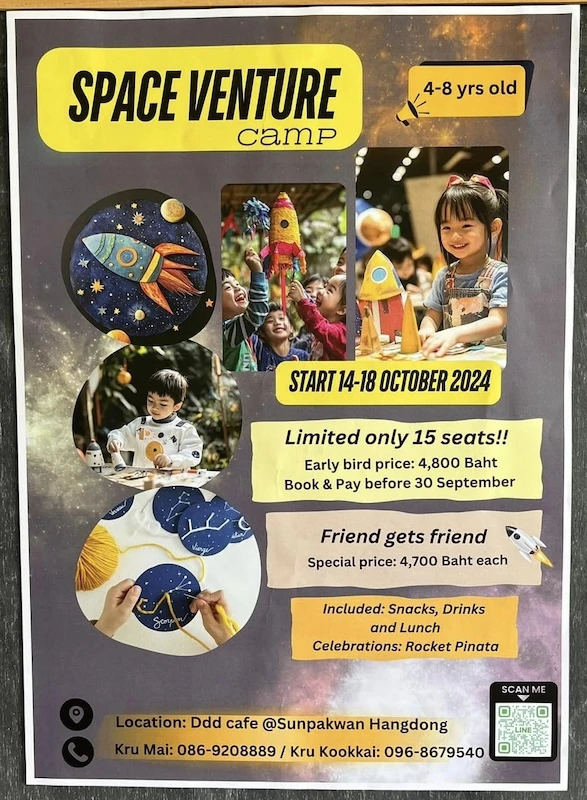 October Break Camps Chiang Mai 2024 Chiang Mai Family Guide October camp Chiang Mai