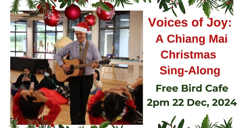 Christmas singing Chiagn Mai