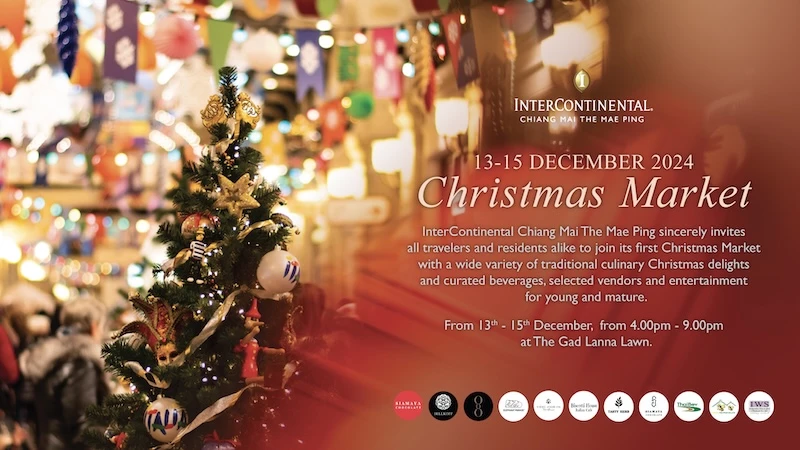 Intercontinental Christmas MArket Chiang Mai