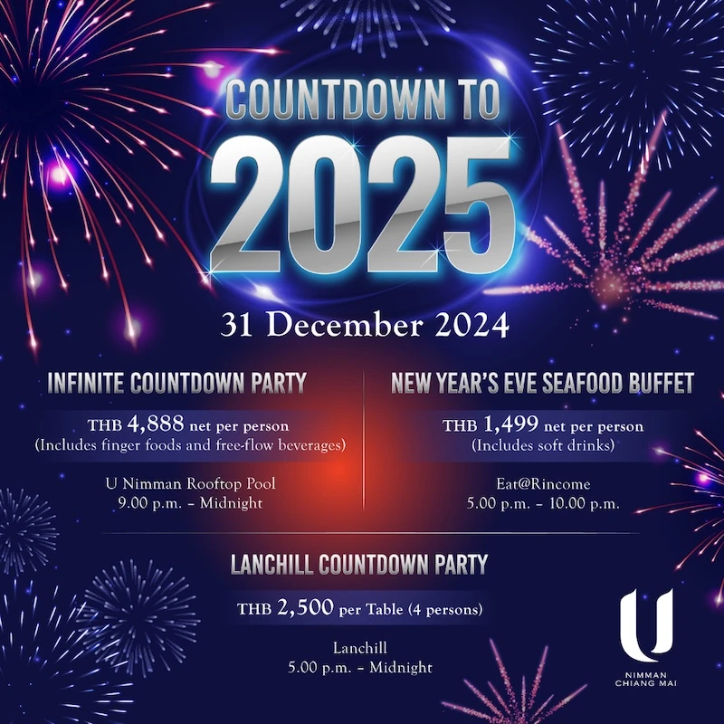 U Nimman Countdown 2025 Chiang Mai